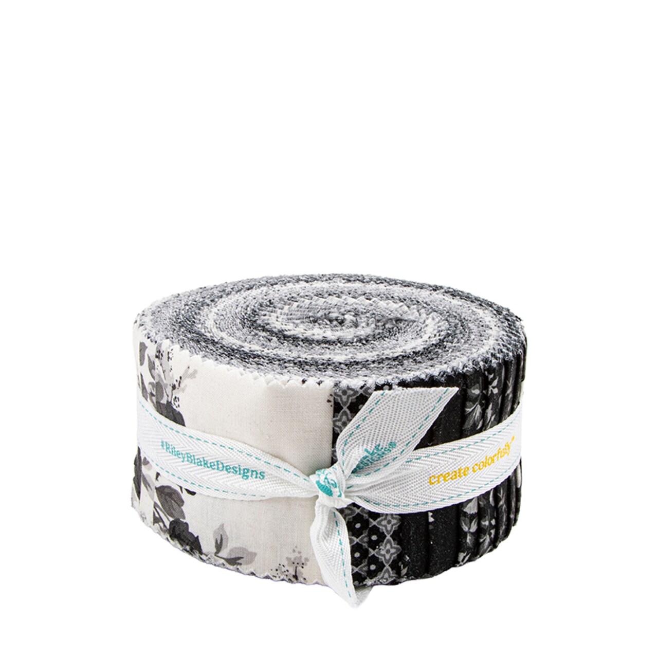 Ink & Ivory 2.5" Strip Roll (Jelly Roll / Rolie Polie) by Riley Blake Designs for Riley Blake (RP-16910-40)
